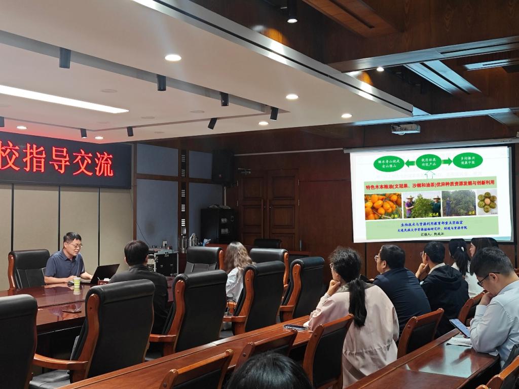 大连民族大学阮成江教授来公司讲学